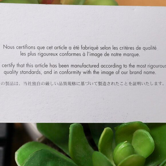 New Christian Dior Black Glasses/Sunglasses Case w/ Authenticity Card - Picture 5 of 5